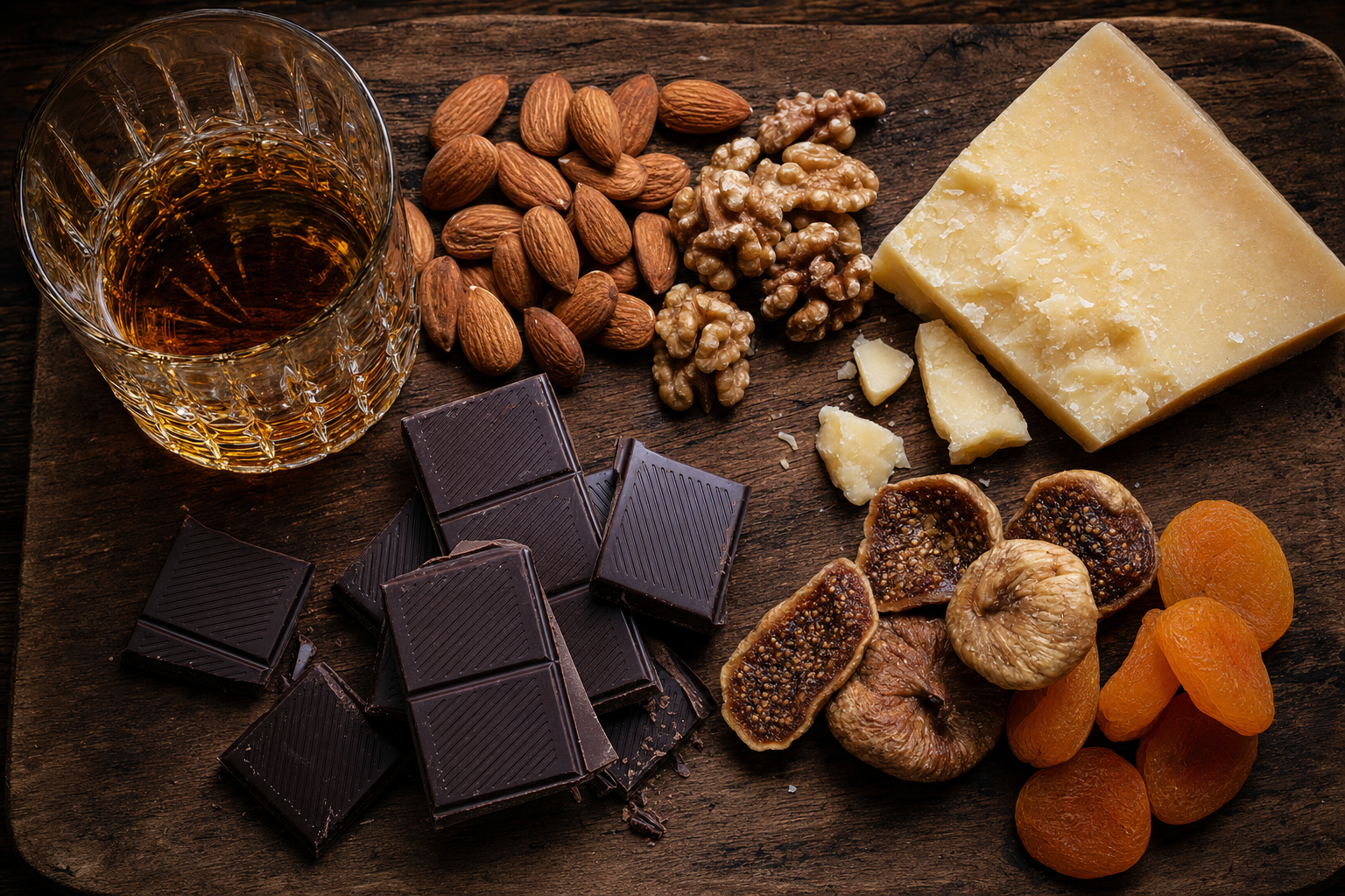 Whisky pairing board